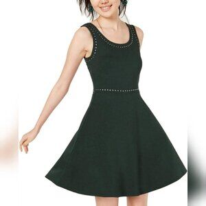 Rosie Harlow Green & Stud Design Dress